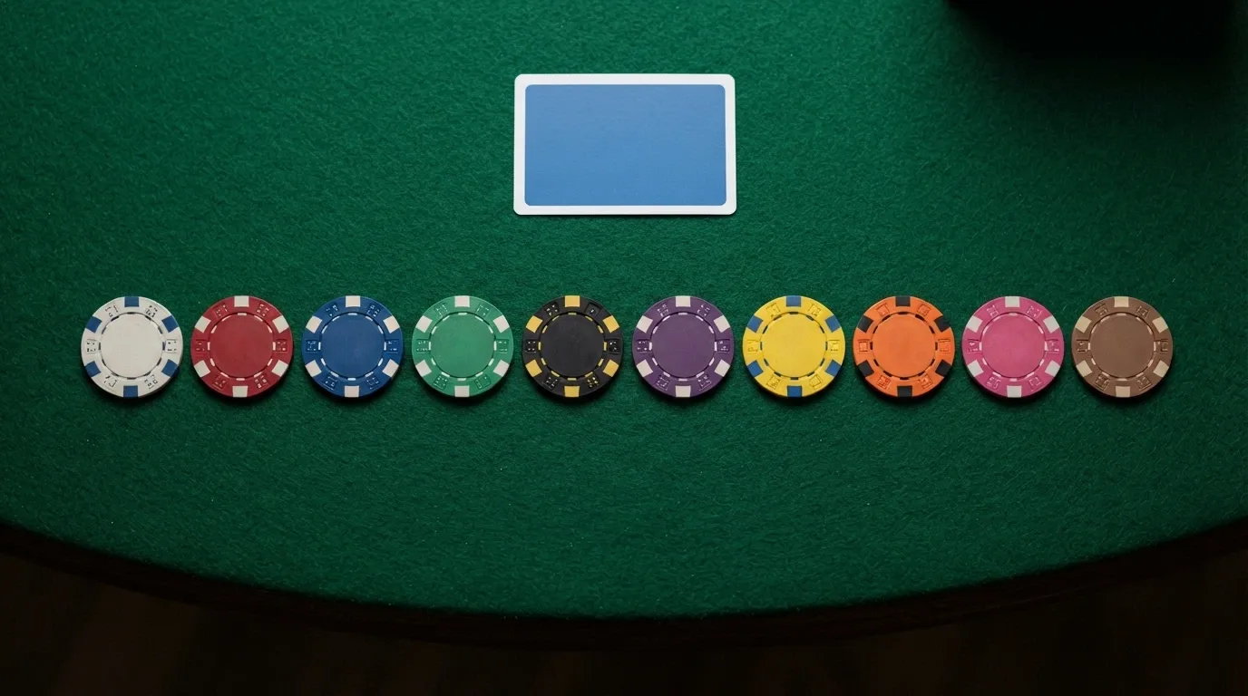 una tabla comparativa con los logos de varios casinos online junto al símbolo de Dogecoin y fichas de casino