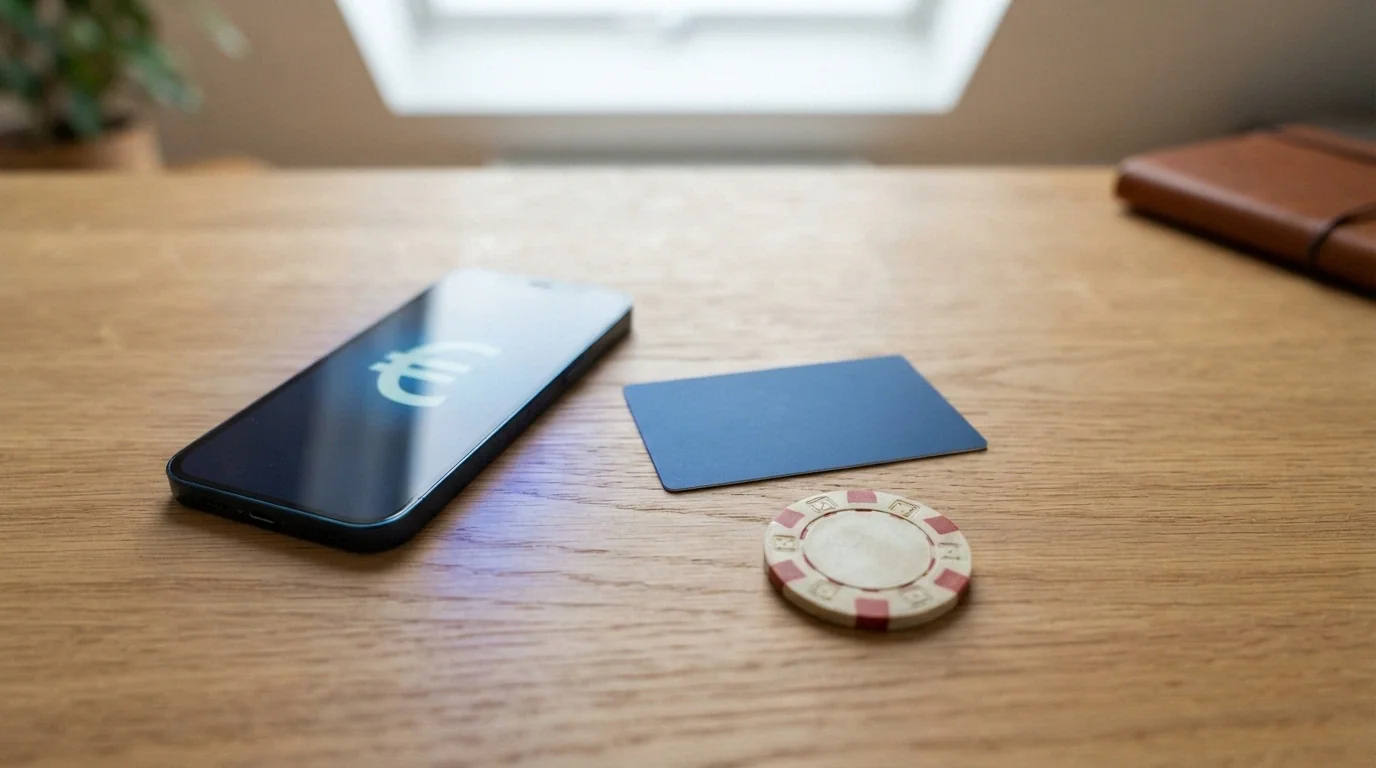 Logotipos de métodos de pago — Bizum, PayPal, Visa, Mastercard y monederos electrónicos — sobre un fondo de casino online