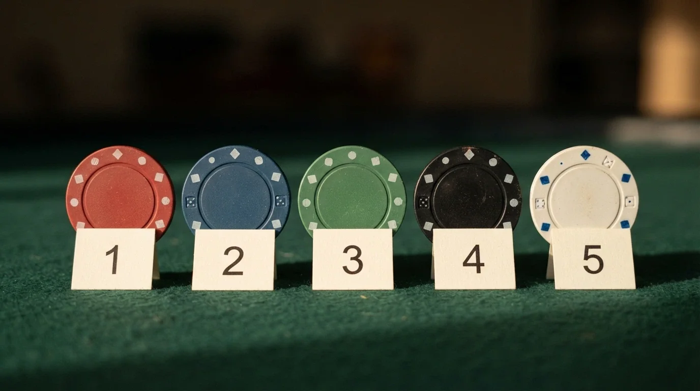 Una tabla comparativa con logotipos de casinos españoles y cifras de bonos en columnas